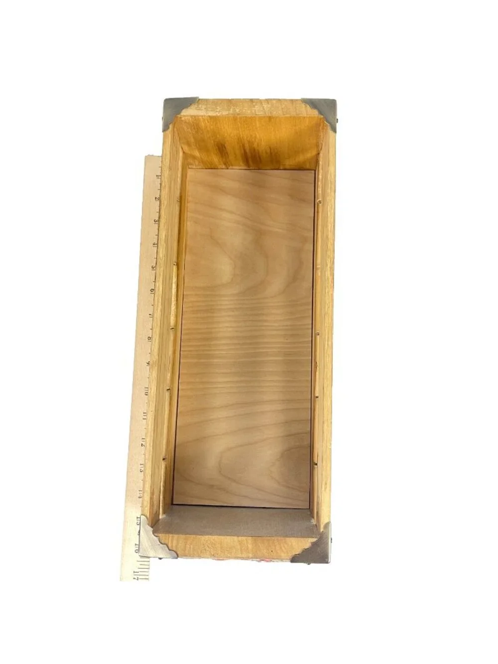 Artisanal Decorative Storage Crate Planter OOAK Wood Music Fan CD Box Organizer